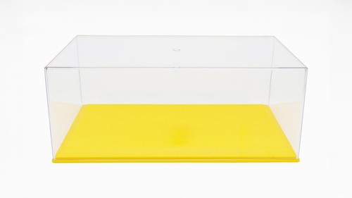 Vitrine base jaune 18 - et,