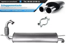 Smart Fortwo 0.9/1.0 (depuis 2014) échappement avec silencieux arrière