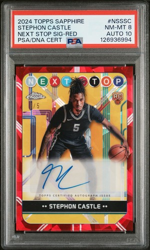 2024 topps sapphire next - sapphire, stop