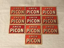 Lot de 10 petits blocs notes publicitaires AMER PICON