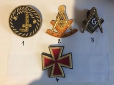 franc maçonnerie Badges