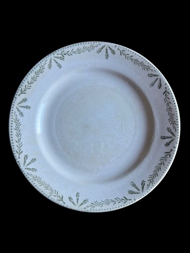 Assiette faïencerie - faïencerie, de