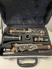 ANCIENNE CLARINETTE NOBLET PARIS N DANS SON ÉCRIN INSTRUMENT MUSIQUE À VENT