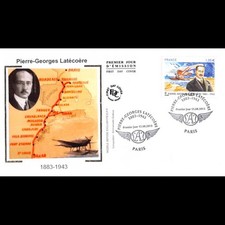 FDC soie - Pierre-Georges