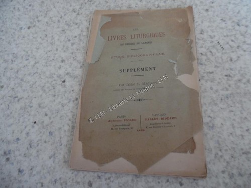 1899 livres liturgiques - 1899.livres,
