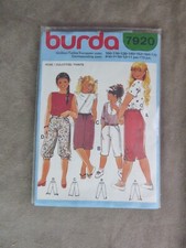 PATRON BURDA années 70: CULOTTES D'ENFANT.