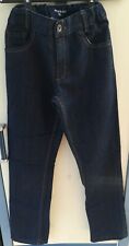In Extenso 12 ANS Garçon : Pantalon En Jeans Bleu Foncé Vêtement NEUF 12ans
