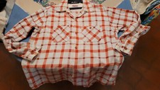 RARE CHEMISE 1950 ROCKABILLY  WESTERN RODEO TAILLE M  LARGE MADE IN USA BON ETAT