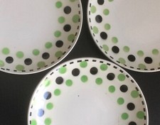 3 ASSIETTES ANCIENNES FAÏENCE