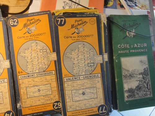 Cartes routieres collection - cartes,