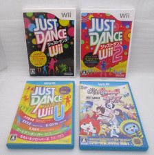 Wii Just Dance Wii, 2, Wii U Wii U, Yokai Montre Danse 4Games Set Japon