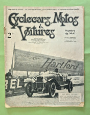 Cyclecars , Motos & voitures /