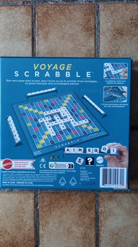 Scrabble voyage - scrabble,