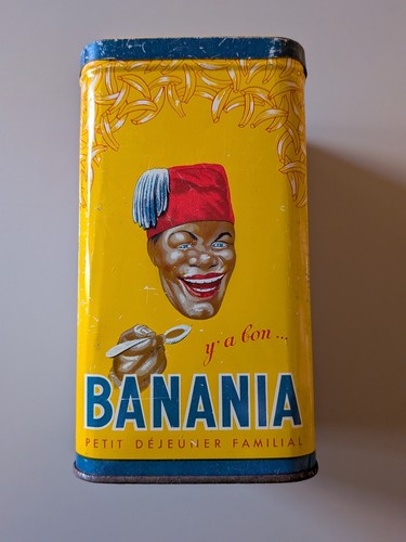 Boîte banania années - années, 50