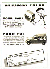 PUB  MINIATURE  " 2 CV CALOR "