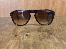 VERRES VINTAGE PERSOL 649 24/51 LUNETTES DE SOLEIL ACÉTATE ITALIE 52/20 #158