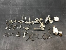 Lot de 29 pièces détachées pour vélo ancien  / HURET / Mafac  /SIMPLEX