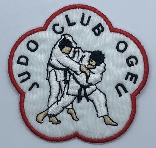 écusson patch judo club - -,