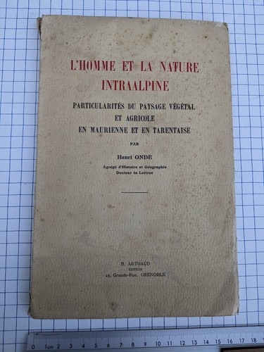 Livre rare alpes - livre,