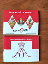 Coffret BU MONACO  euro  2025 8 pièces 1c à 2 euros nouvelle face