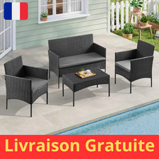 Salon de Jardin 4 Places