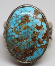 Ancienne belle bague turquoise
