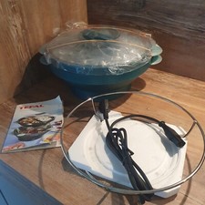   TEFAL FONDUE OCÉANE Complète + Livre Recette Neuve Testé Fonctionne 