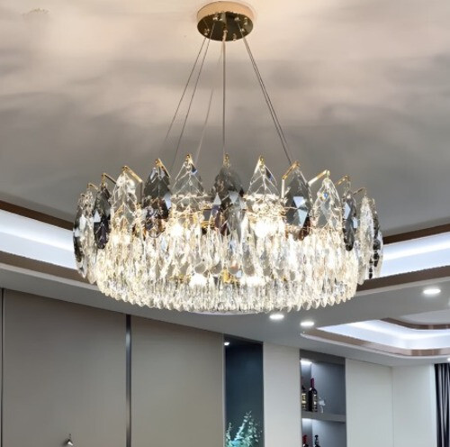 Lustre cristal état neuf - lustre,