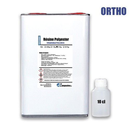 Résine polyester ortho - 5,