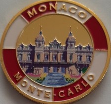 Jeton Couleurs - Monaco - Monte-Carlo - Diamètre 32mm