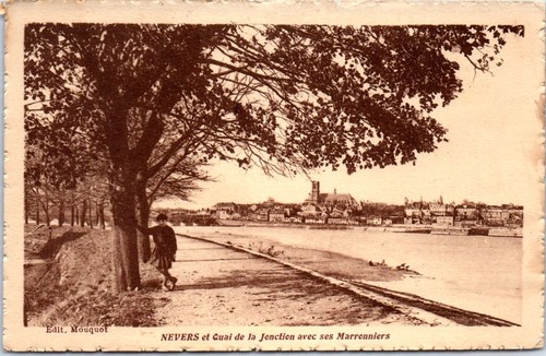 Nevers carte postale - nevers,