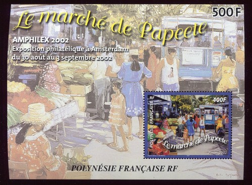 Bloc timbre 400 marché - bloc,