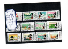 AUTOCOLLANTS  MICKEY VISITE  LA FRANCE