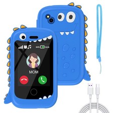Telephone Portable pour Enfant Smartphone pour Enfant Jouets avec Appel SOS M...