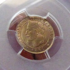 France 1 centime 1861 A MS65RD