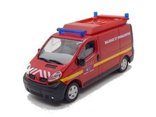 Renault Trafic balisage Pompiers SOLIDO