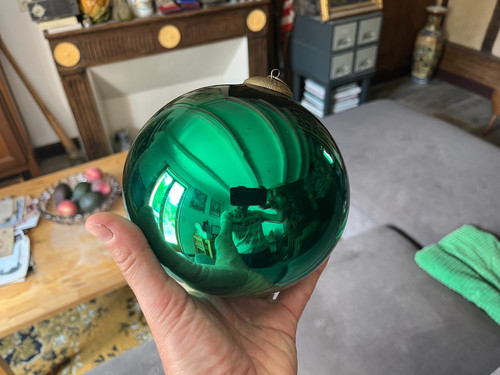 Superbe boule noël en - de,