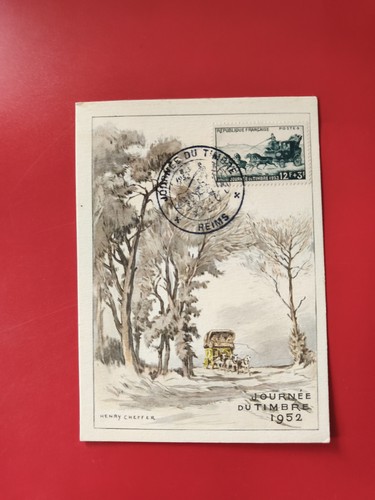 Carte postale philatélie
