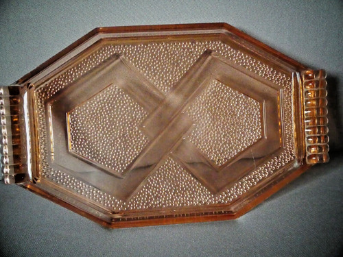 Grand plat verre lourd en - grand,