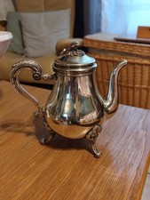 CHRISTOFLE Théière Métal Argenté Modèle Marly Christofle Ancienne 