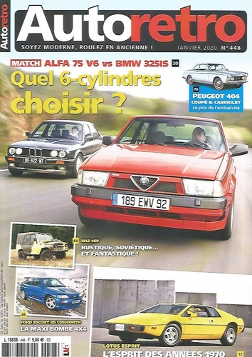 Auto retro 448 alfa v6 - alfa, 75
