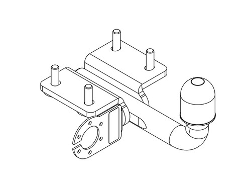 Neuf attelage rigide fixe - neuf, pour