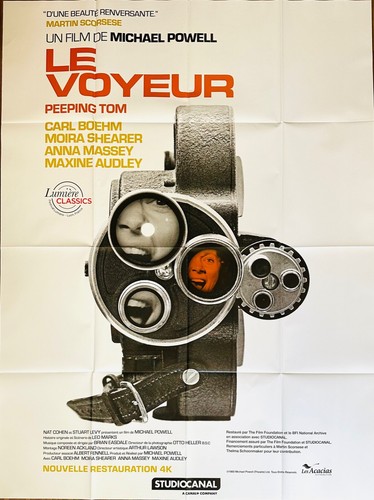 Affiche cinéma voyeur - cinéma, le