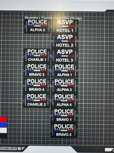 Lot badges police municipale - municipale, /