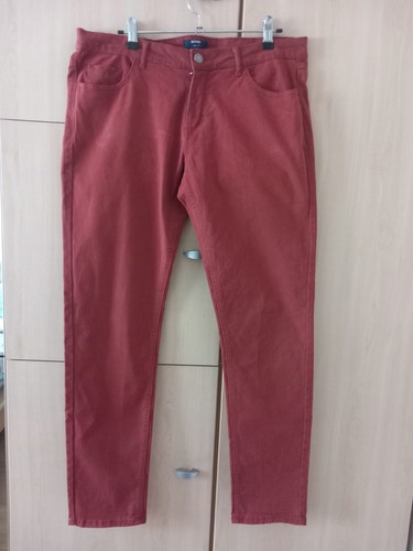 Jean bordeaux kiabi - jean,
