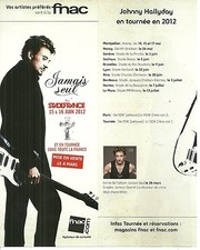 FLYER PLV - JOHNNY HALLYDAY EN