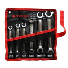 Jeu de 6 clés plate à