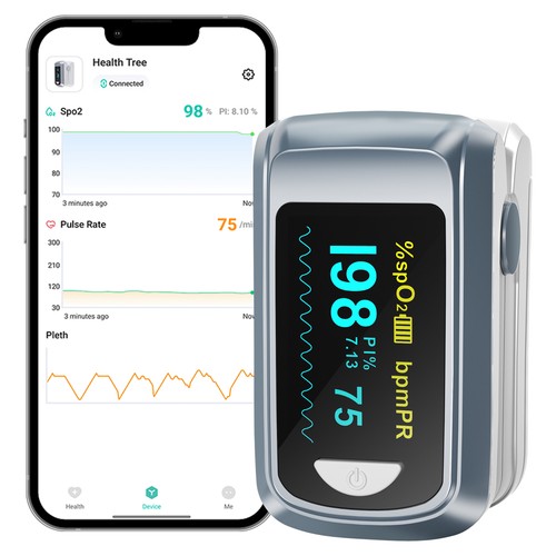 Oximeter pulse fingertip - fingertip, blood