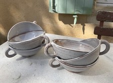 ROGER COLLET Céramiste , Tasses , Vallauris ,1970