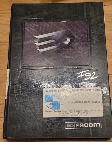 Catalogue général facom - catalogue, f92